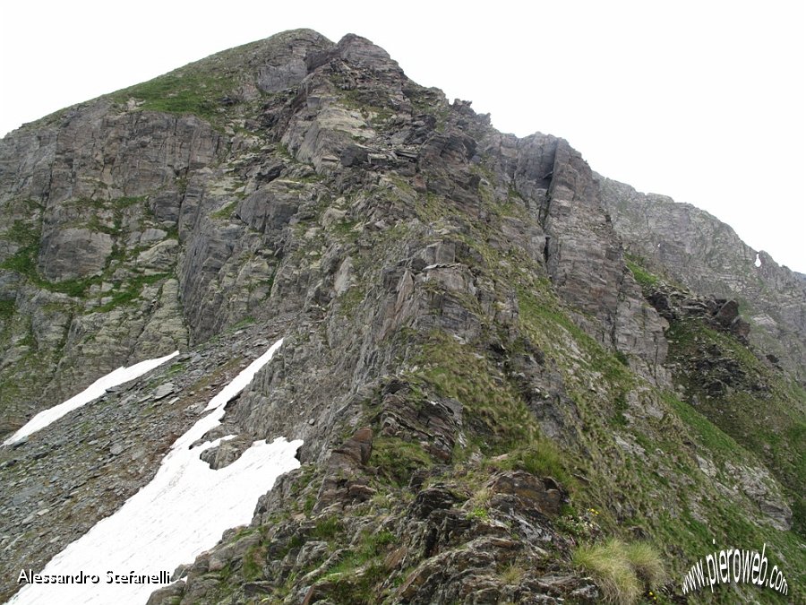 007 Passo Grabiasca - prima cresta verso la vetta.jpg